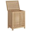 vidaXL Bac &agrave; linge 50x35x60 cm bois de teck massif