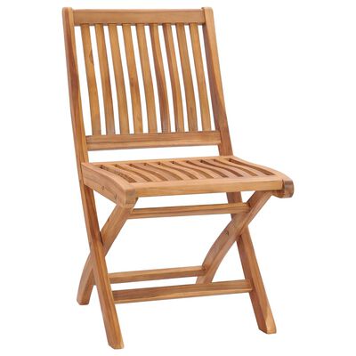 vidaXL Chaises de jardin lot de 2 et coussins vert Bois de teck massif