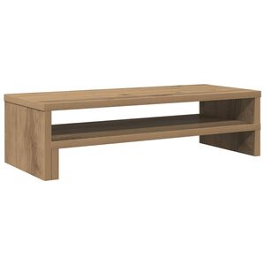 vidaXL Support de moniteur ch&ecirc;ne artisanal 54x22x15 cm bois ing&eacute;nierie