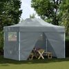 vidaXL Tente de f&ecirc;te Anthracite 291 x 431 x 315 cm Tissu Oxford