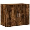vidaXL Buffet haut ch&ecirc;ne fum&eacute; 80x42,5x249 cm bois d'ing&eacute;nierie