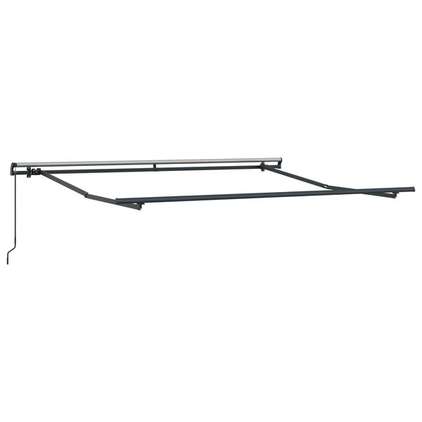 vidaXL Auvent R&eacute;tractable Jaune et Orange 350 x 250 cm