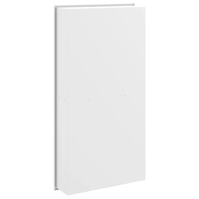 vidaXL Niche de douche blanc mat 32x62x9 cm acier inoxydable