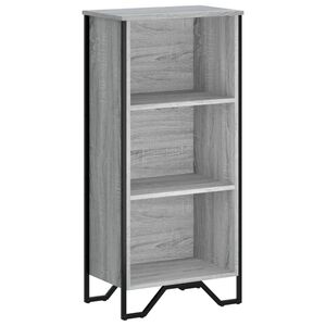 vidaXL Biblioth&egrave;que sonoma gris 50x31x106 cm bois d'ing&eacute;nierie