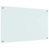 vidaXL Protection de cuisine Blanc 100 x 60 cm verre trempé