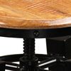 vidaXL Tabourets de bar lot de 2 bois de manguier massif
