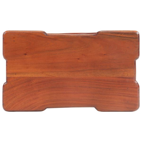 vidaXL Porte-revue 50x30x53 cm Bois d'acacia massif