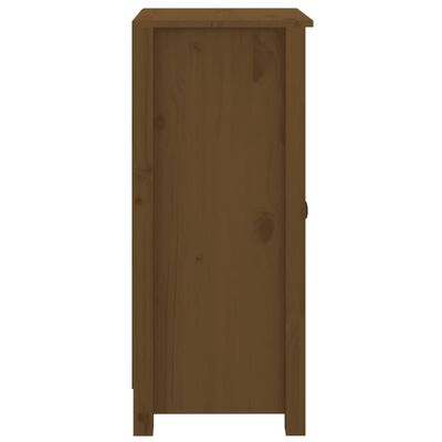 vidaXL Buffets 2 pcs Marron miel 39x35x80 cm Bois massif de pin