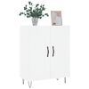 vidaXL Buffet blanc 69,5x34x90 cm bois d'ing&eacute;nierie