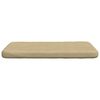 vidaXL Coussins de si&egrave;ge 4 pcs Vert gris 40 x 40 x 3 cm