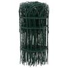 vidaXL Bordure de pelouse Fer enduit de poudre 10x0,4 m
