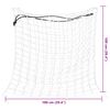vidaXL Filets &agrave; foin 2 pcs rond blanc 100x100 cm PP