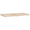 vidaXL Cadre de lit sans matelas 80x200 cm bois massif de pin