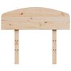 vidaXL T&ecirc;te de lit 90 cm bois massif de pin