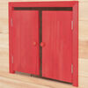 vidaXL Maison de jeu pour enfants Bois de sapin Rouge