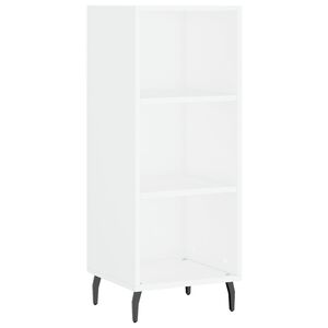 vidaXL Buffet blanc 34,5x32,5x90 cm bois d'ingénierie