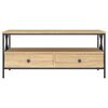 vidaXL Table basse ch&ecirc;ne sonoma 100x51x45 cm bois d'ing&eacute;nierie
