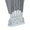 vidaXL Auvent lat&eacute;ral pliable de terrasse Gris 160 cm