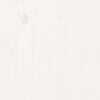 vidaXL Dessus de table Blanc Ø80x2,5 cm Bois de pin massif