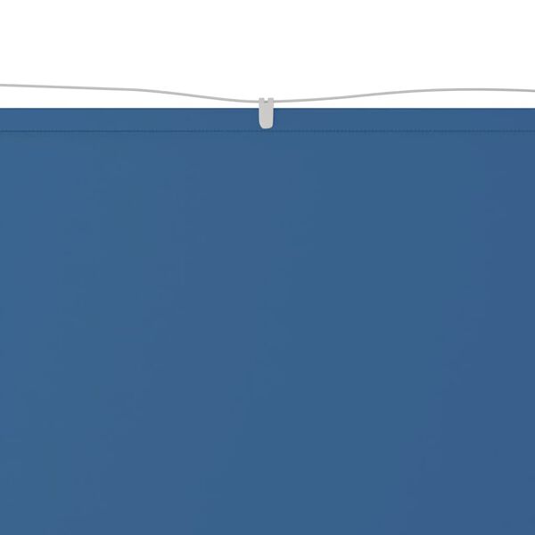vidaXL Auvent vertical Bleu 60x420 cm Tissu oxford