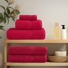 vidaXL Ensemble de serviettes de qualit&eacute; sup&eacute;rieure SOLUND 8 pcs rouge