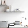 vidaXL &Eacute;tag&egrave;re murale flottante Gris b&eacute;ton 80x23,5x3,8 cm MDF