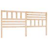 vidaXL T&ecirc;te de lit 186x4x100 cm Bois massif de pin