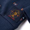 Sweatshirt pour enfants m&eacute;lange bleu marine 140