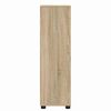 vidaXL Cabinet de salle de bain Ch&ecirc;ne Sonoma 30,5 x 30 x 101 cm