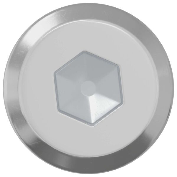 vidaXL Vis de verrou Uni 2647 pcs Argent&eacute; Acier