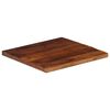 vidaXL Dessus de table 60x60x2,5 cm carr&eacute; bois massif de r&eacute;cup&eacute;ration