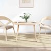 vidaXL Plateau de table 100x50x2,5 cm Bois massif Pin Ovale