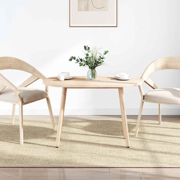 vidaXL Plateau de table 100x50x2,5 cm Bois massif Pin Ovale