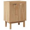 vidaXL Meuble de lavabo de salle de bain OTTA 59x40x80 cm bois massif