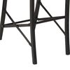 vidaXL Ensemble de bar 3 pcs bois de manguier brut massif et m&eacute;tal