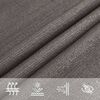 vidaXL Voile d'ombrage 160 g/m&sup2; Anthracite 7x7 m PEHD