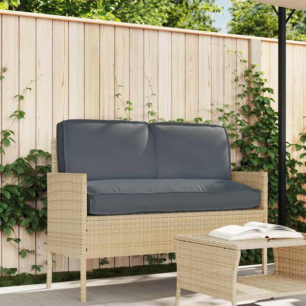 vidaXL Ensemble de coussins 3 pcs Anthracite Tissu Oxford