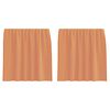 vidaXL Rideaux en voile &agrave; &oelig;illets 2 pcs couleur terre cuite