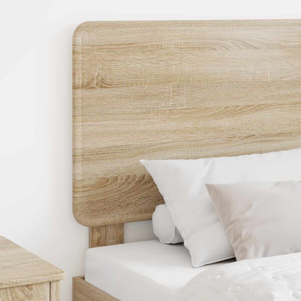 vidaXL T&ecirc;te de lit Ch&ecirc;ne Sonoma 75 cm Bois d'ing&eacute;nierie