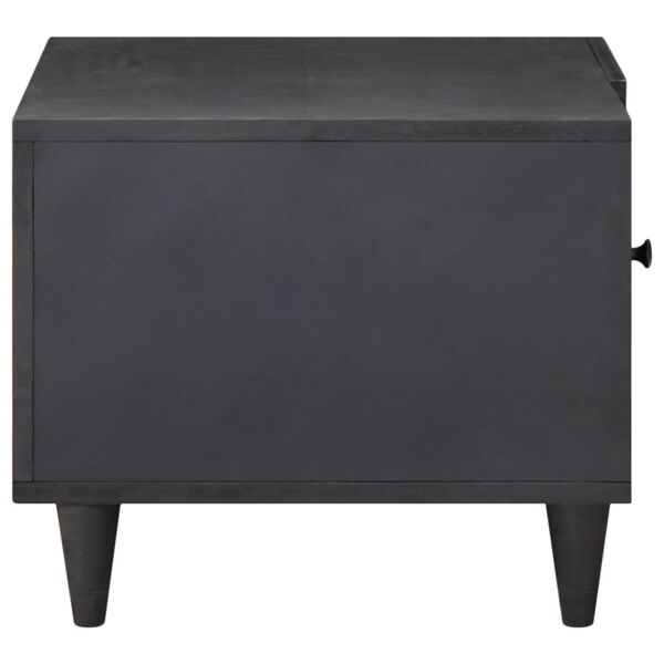 vidaXL Table basse Multicolore 80 x 50 x 40 cm Bois de mangue massif