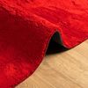 vidaXL Tapis HUARTE &agrave; poils courts doux et lavable rouge 80x150 cm