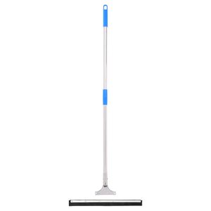 vidaXL Raclette &agrave; plancher 45x122,5 cm acier et caoutchouc