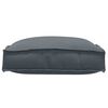 vidaXL Coussin 6 pcs Anthracite 40 x 40 x 8 cm Tissu Oxford