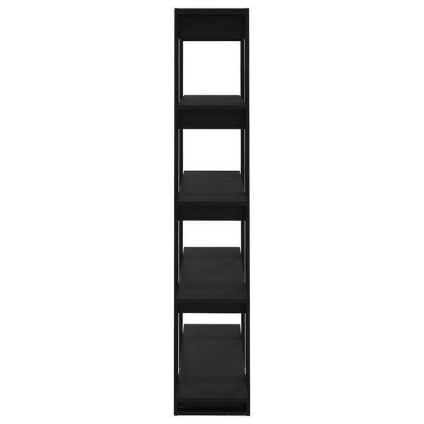 vidaXL Bibliothèque/Cloison de séparation Noir 100x30x160 cm