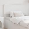 vidaXL T&ecirc;te de lit Blanc 90 cm Bois d'ing&eacute;nierie