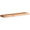 vidaXL &Eacute;tag&egrave;res murales 2 pcs 60x20x3,5 cm bois massif d'acacia