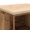 vidaXL Armoires de garage 2 pcs vieux bois bois d'ing&eacute;nierie