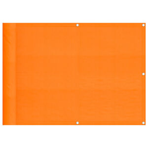 vidaXL Paravent de balcon orange 75 x 700 cm 100 % polyester Oxford