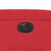 vidaXL Fauteuil inclinable &eacute;lectrique rouge similicuir
