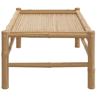 vidaXL Table basse de jardin 100x55x33 cm bambou